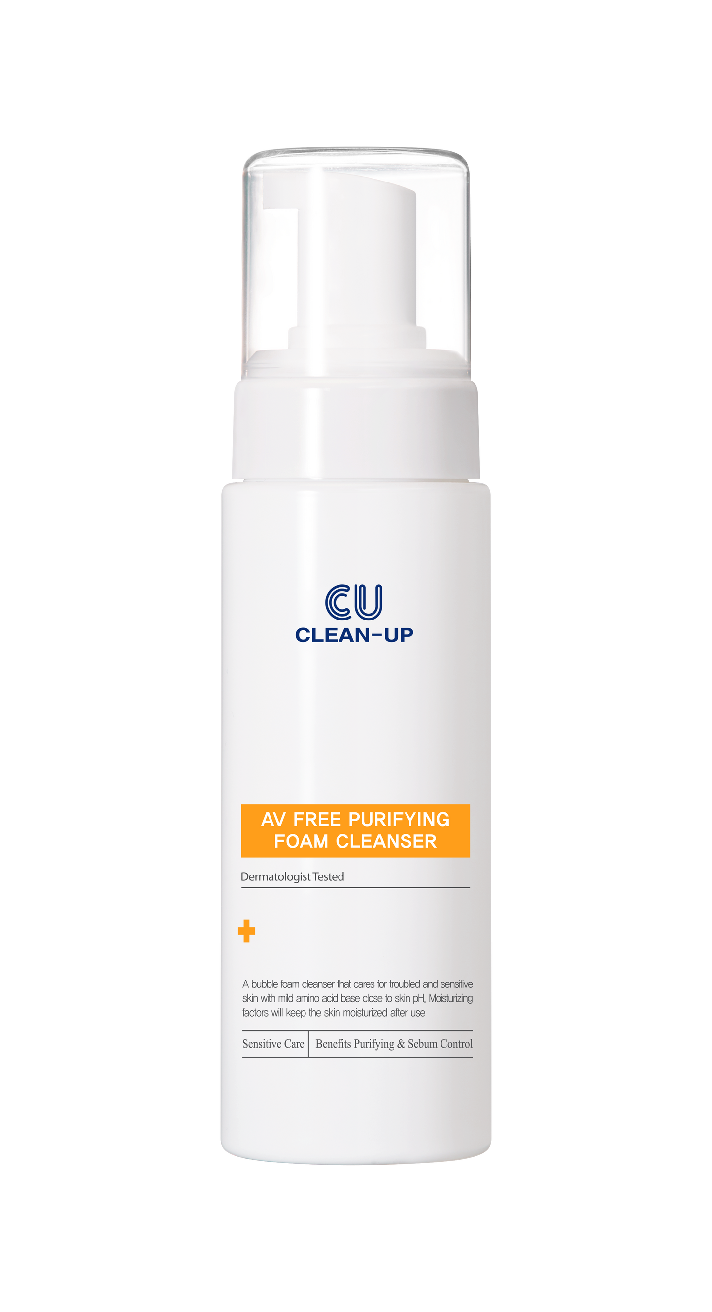 Clean-Up AV Free Purifying Foam Cleanser | Очищуючий мус для проблемної шкіри Cuskin