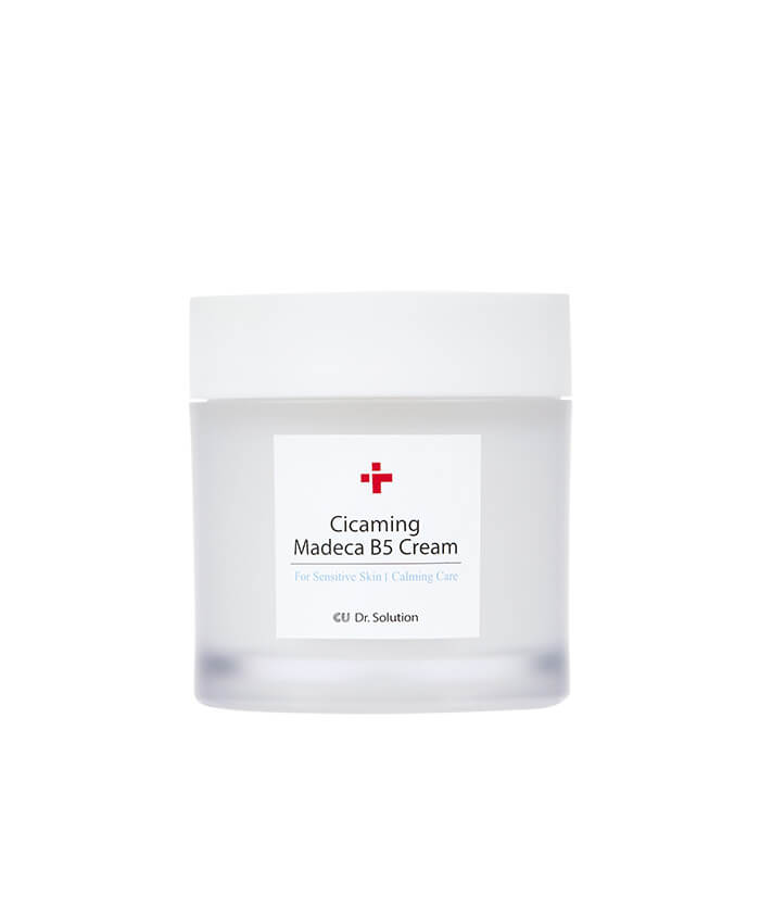 CU Dr.Solution Cicaming B5 Madeca Cream | Заспокійливий крем з центеллою і пантенолом Cuskin