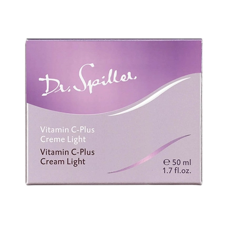 Vitamin C-Plus Cream Light - легкий крем з вітаміном C для сяйва та захисту шкіри Dr.Spiller
