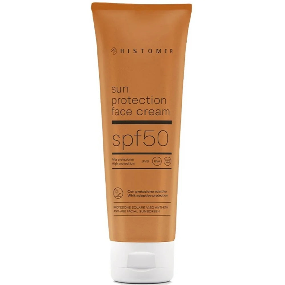 LONG LASTING SUN PROTECTION Крем сонцезахисний SPF 50 для обличчя з антиейдж ефектом Histomer