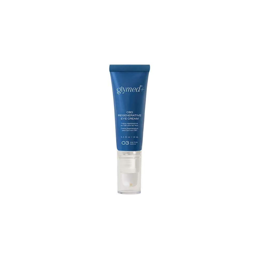 CBD Regenerative Eye Cream NEW - Омолоджуючий крем навколо очей з канабіноїдами Glymed