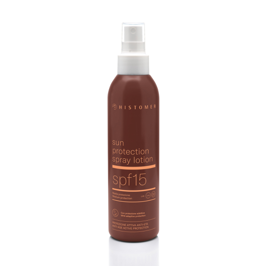 LONG LASTING SUN PROTECTION Лосьйон-спрей сонцезахисний SPF 15 Histomer