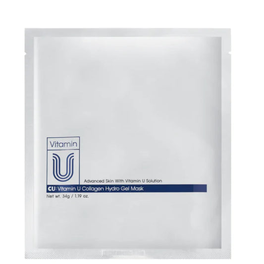 CU: Vitamin U Collagen Hydro Gel Mask | Гідрогелева  маска подвійної дії для наповнення та сяйва шкіри Cuskin