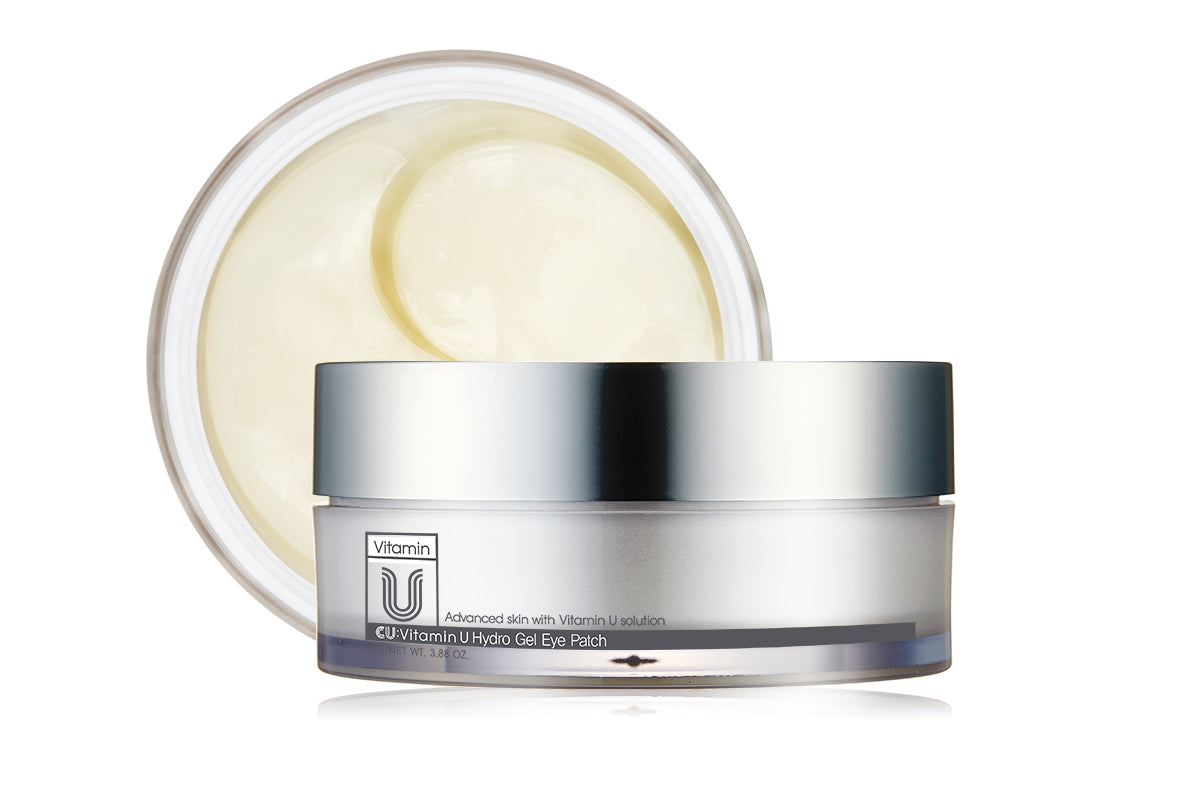 CU: Vitamin U Hydro Gel Eye Patch | Гідрогелеві патчі  для очей з пептидами та волюфіліном Cuskin