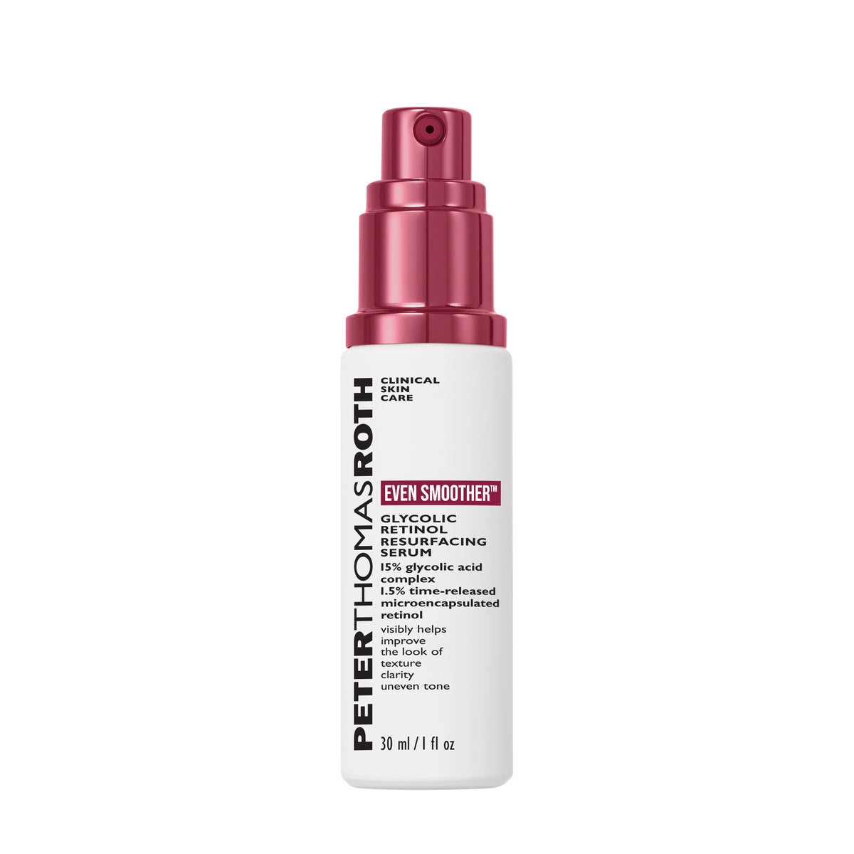 Even Smoother™ Glycolic Retinol Resurfacing Serum - Відновлююча сироватка для обличчя з ретинолом та гліколевою кислотою Peter Thomas Roth