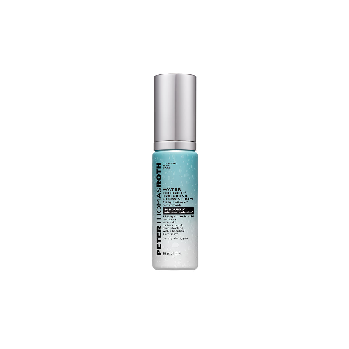 Water Drench® Hyaluronic Glow Serum - Сироватка для обличчя з гіалуроновою кислотою для сяяння шкіри Peter Thomas Roth