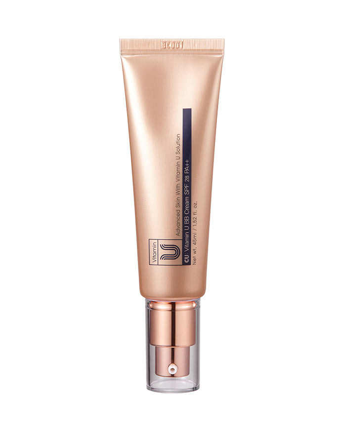 CU: Vitamin U ВВ Cream SPF 28 PA++ | ВВ-крем  потрійної дії з вітаміном U та пептидами Cuskin