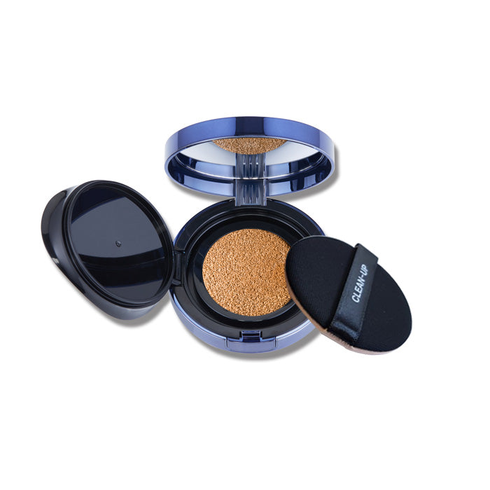 Clean-Up Skinfit Cushionpact SPF 50+ / PA+++ |  Інноваційний кушон зі змінним блоком (19, 21, 23 тон) Cuskin