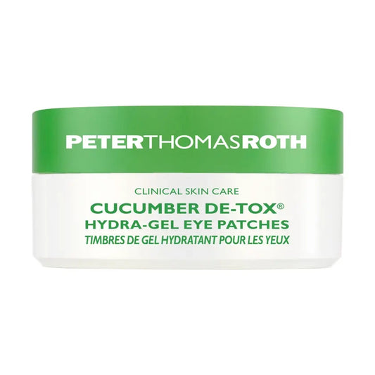 Cucumber De-Tox Hydra-Gel Eye Patches -  Охолоджуючі гідрогелеві патчі для шкіри навколо очей з екстрактом огірка Peter Thomas Roth