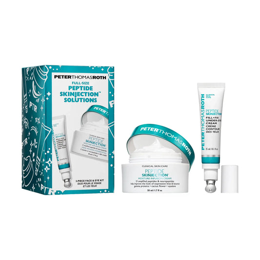 Full-Size Peptide Skinjection™ 2-Piece Kit Face & Eye Kit - Набір для інтенсивного зволоження та боротьби зі зморшками Peter Thomas Roth