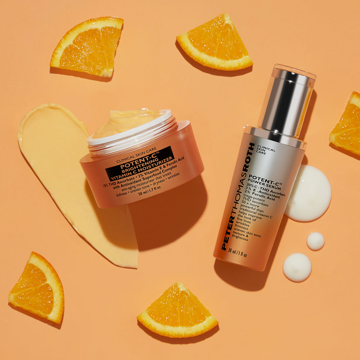Potent C™ Power Moisturizer - Антиоксидантний крем для обличчя з вітаміном С Peter Thomas Roth