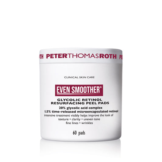 Even Smoother™ Glycolic Retinol Resurfacing Peel Pads - Відновлюючі диски для обличчя з ретинолом та гліколевою кислотою Peter Thomas Roth