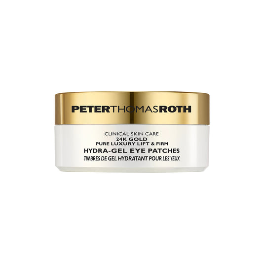 24K Gold Pure Luxury Lift and Firm Hydra-Gel Eye Patches - Антивікові патчі для шкіри навколо очей з 24K золотом для ліфтингу та зміцнення Peter Thomas Roth