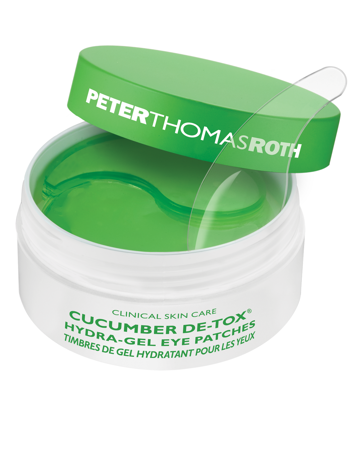 Cucumber De-Tox Hydra-Gel Eye Patches -  Охолоджуючі гідрогелеві патчі для шкіри навколо очей з екстрактом огірка Peter Thomas Roth