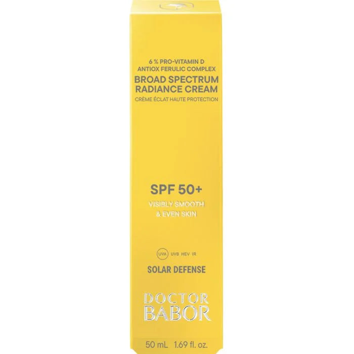 Doctor Babor Broad Spectrum Radiance Cream SPF50+ / Сонцезахисний крем для зволоження та сяйва