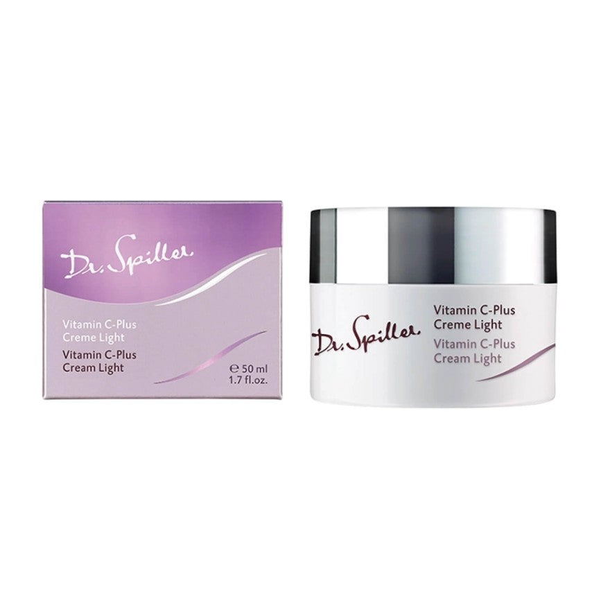 Vitamin C-Plus Cream Light - легкий крем з вітаміном C для сяйва та захисту шкіри Dr.Spiller