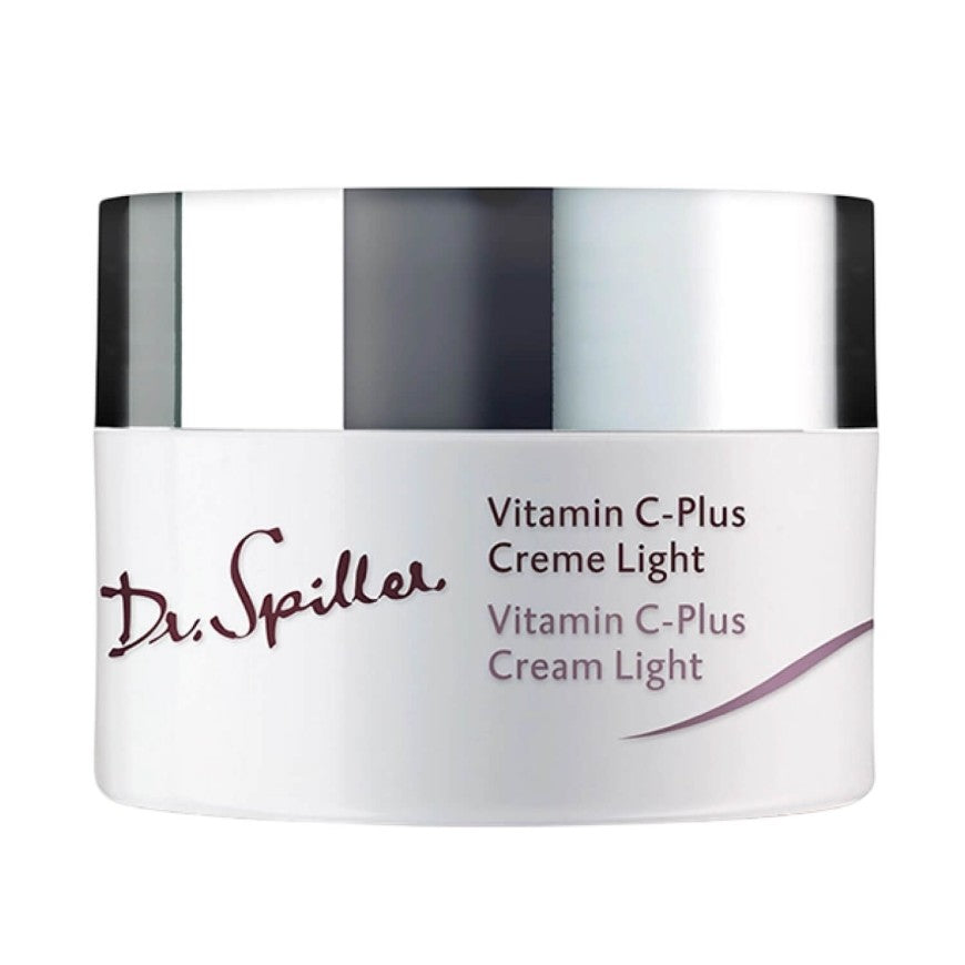 Vitamin C-Plus Cream Light - легкий крем з вітаміном C для сяйва та захисту шкіри Dr.Spiller