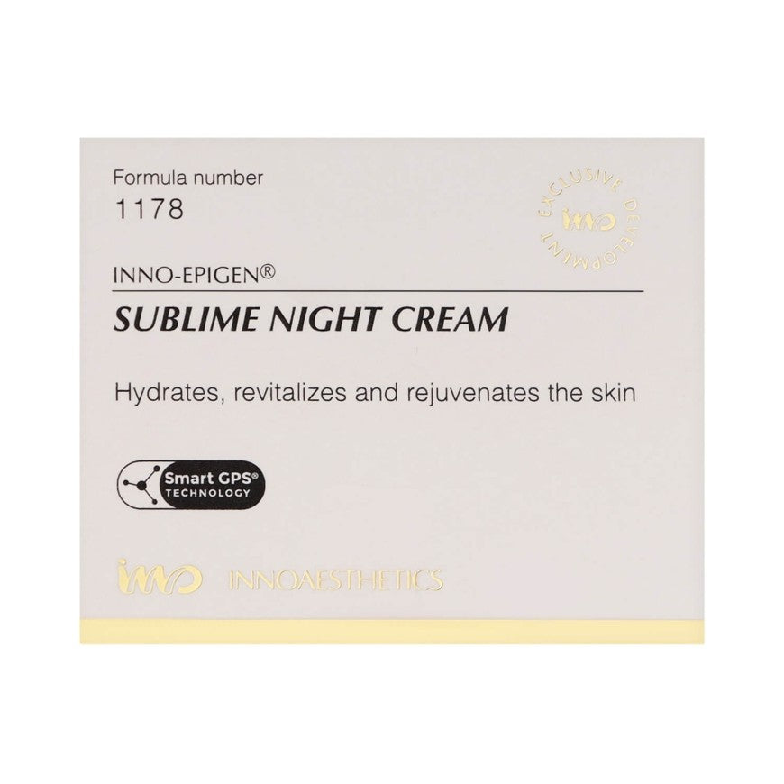 EPIGEN SUBLIME NIGHT CREAM - Нічний епігенетичний крем з anti-age ефектом