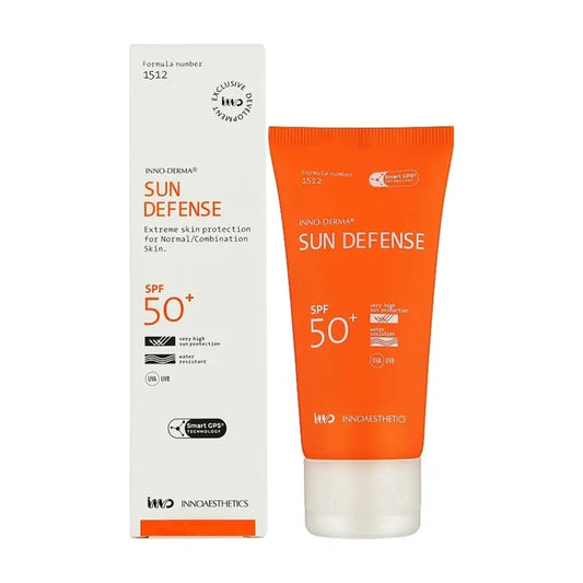 SUN DEFENSE SPF 50 - Сонцезахист для нормальної та сухої шкіри