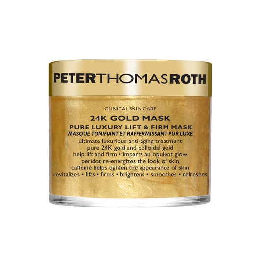24K Gold Mask Pure Luxury Lift and Firm - Маска для обличчя з 24-каратним золотом для ліфтингу та зміцнення шкіри Peter Thomas Roth