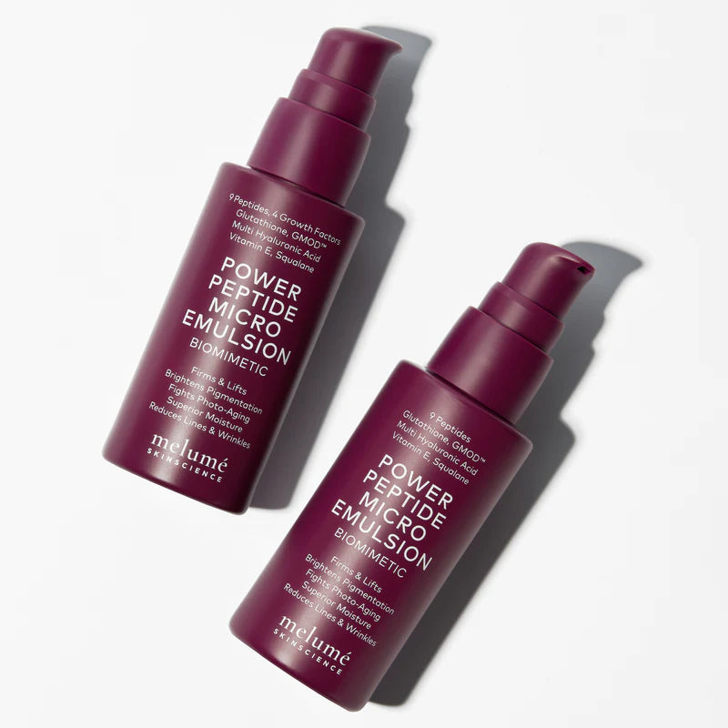 Power Peptide Micro Emulsion — пептидна мікроемульсія для омолодження шкіри Melume
