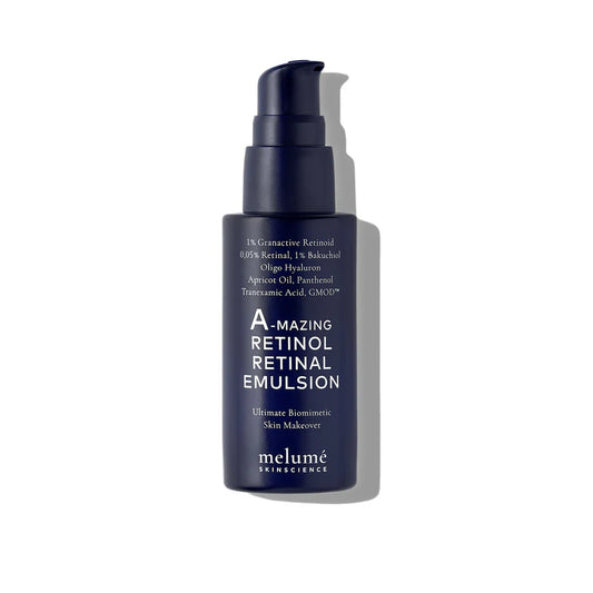 A-mazing Retinol Retinal Emulsion - Нічна мікроемульсія з ретиноїдом і ретиналем Melume