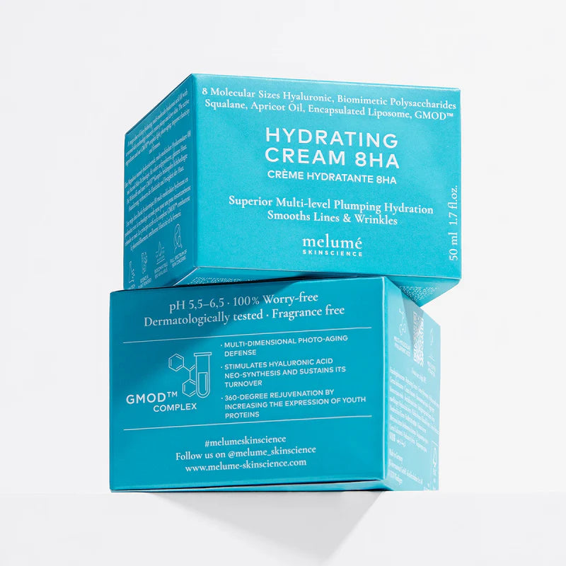 Hydrating Cream 8HA — зволожувальний крем з 8 видами гіалуронової кислоти Melume