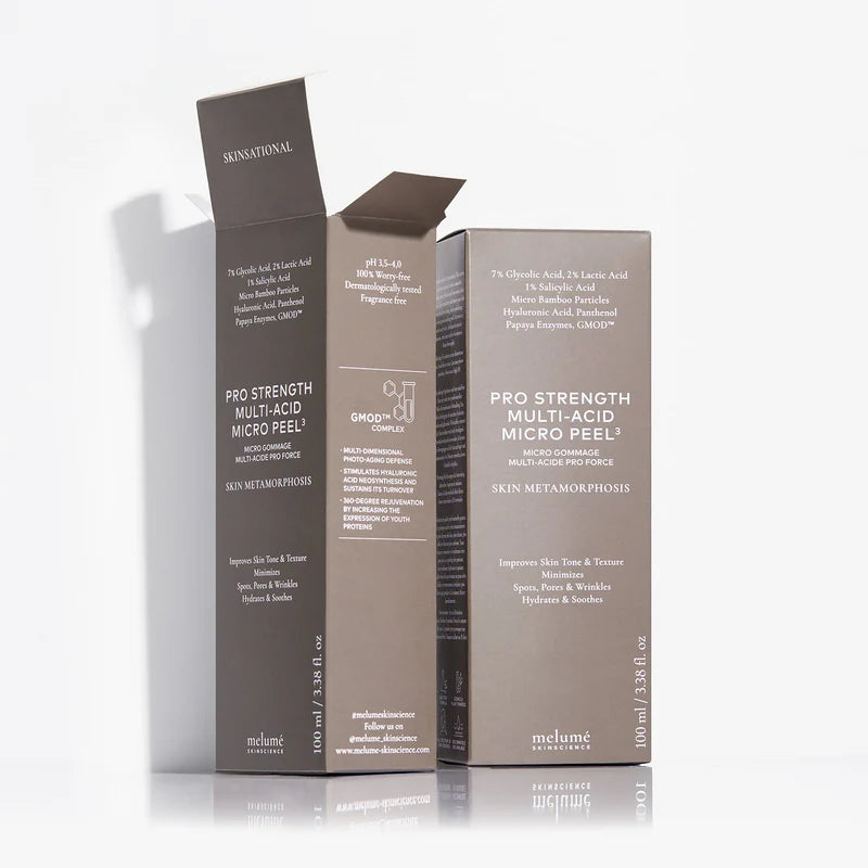 Pro Strength Multi-Acid Micro Peel — мультикислотний пілінг для обличчя Melume