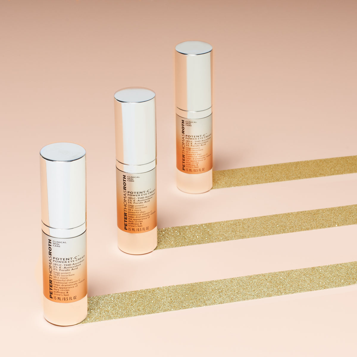 Potent-C™ Power Eye Cream - Антиоксидантний крем для шкіри навколо очей з вітаміном С Peter Thomas Roth