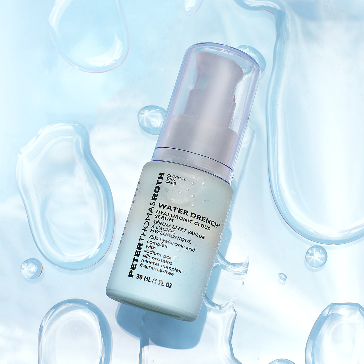 Water Drench Hyaluronic Cloud Serum - Зволожуюча сироватка для обличчя з гіалуроновою кислотою Peter Thomas Roth
