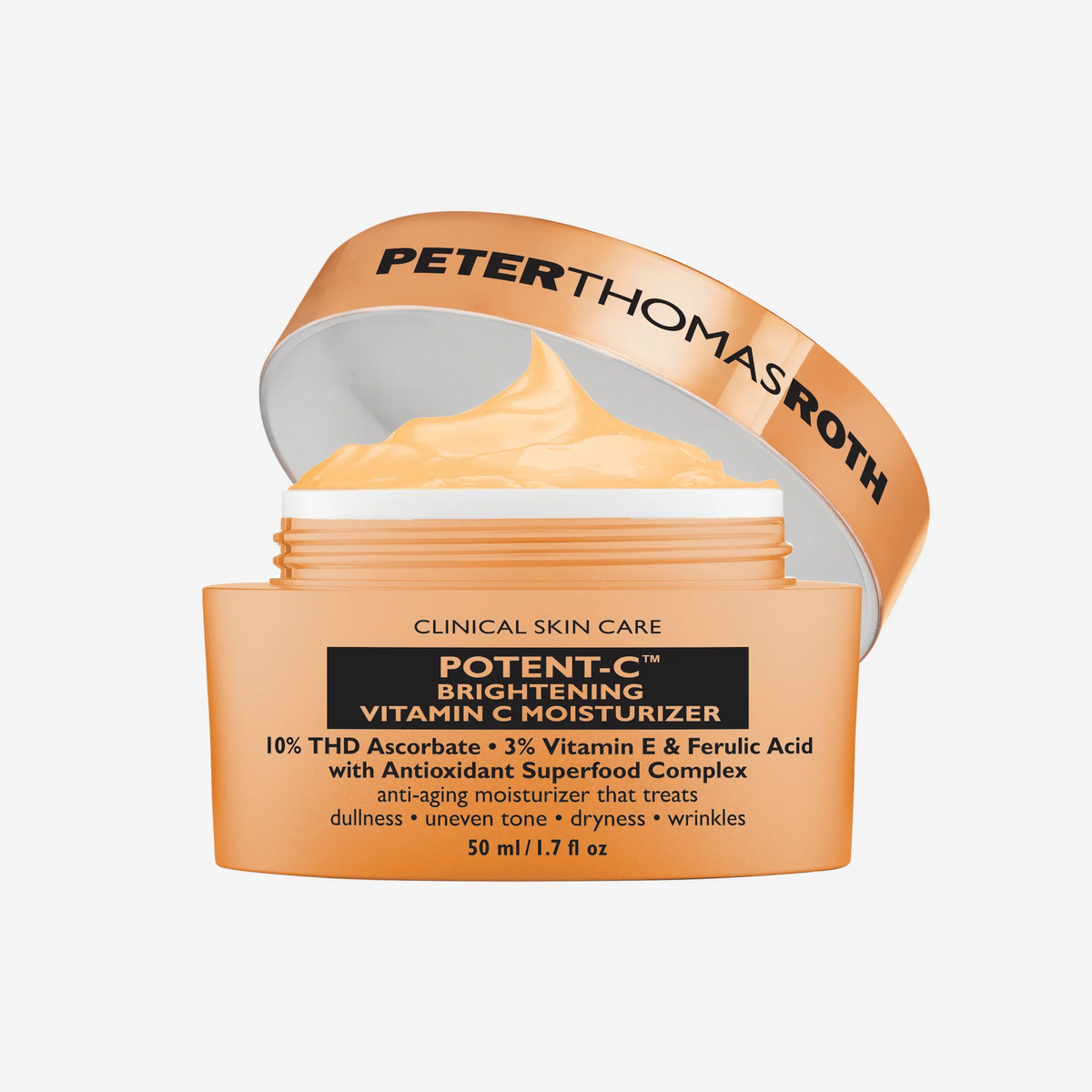 Potent C™ Power Moisturizer - Антиоксидантний крем для обличчя з вітаміном С Peter Thomas Roth