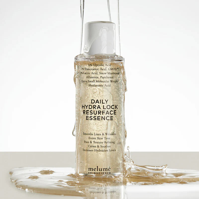 Daily Hydra Lock Resurface Essence — зволожувальна есенція з кислотами Melume