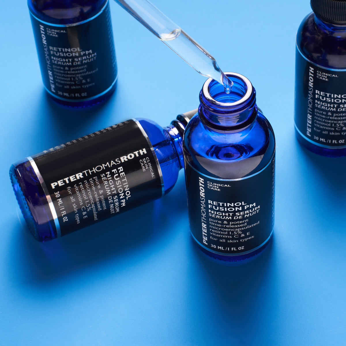 Retinol Fusion PM Night Serum - Нічна сироватка з ретинолом Peter Thomas Roth