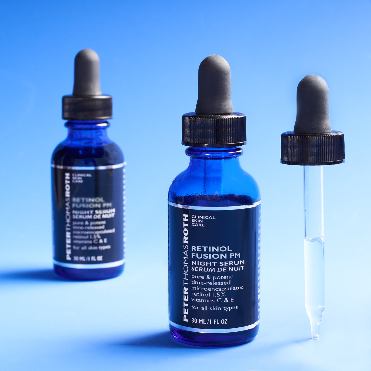 Retinol Fusion PM Night Serum - Нічна сироватка з ретинолом Peter Thomas Roth