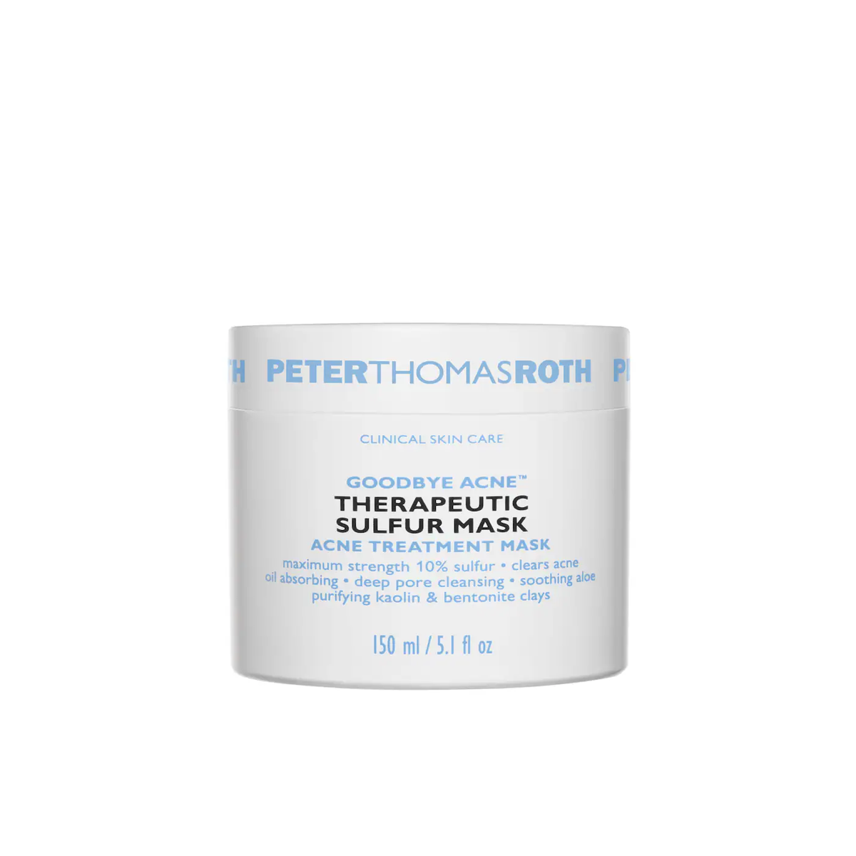Goodbye Acne Therapeutic Sulfur Mask - Лікувальна сірчана маска «Прощавай, Акне» Peter Thomas Roth