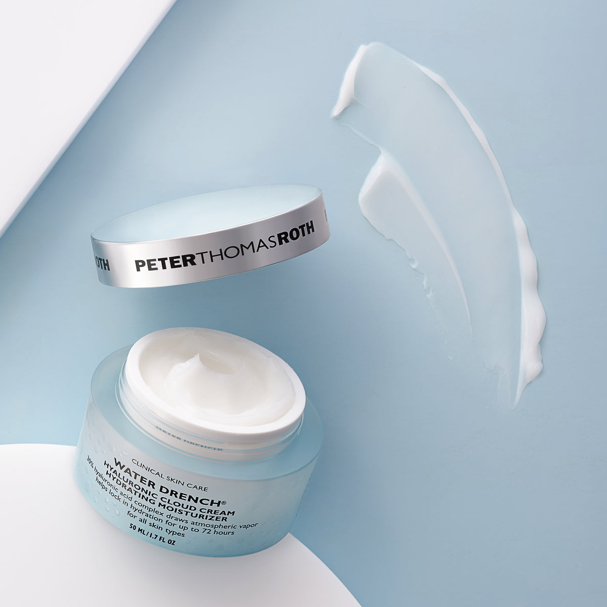Water Drench Hyaluronic Cloud Cream Hydrating  Moisturizer - Зволожуючий крем для обличчя з гіалуроновою кислотою Peter Thomas Roth