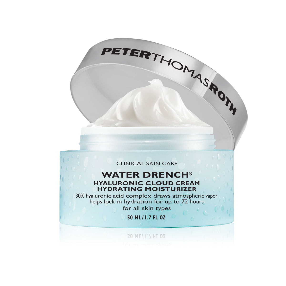 Water Drench Hyaluronic Cloud Cream Hydrating  Moisturizer - Зволожуючий крем для обличчя з гіалуроновою кислотою Peter Thomas Roth
