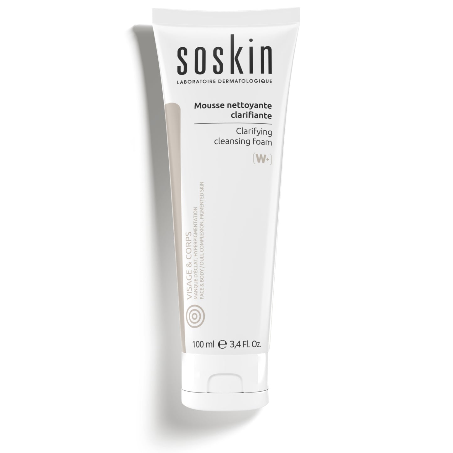 Очищуючий мус з освітлюючим ефектом / Clarifying cleansing foam