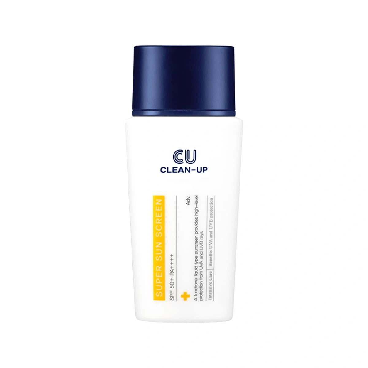 Clean-Up Super Sun Screen SPF 50+ PA++++ | Сонцезахисний флюїд з мінеральними та  органічними фільтрами