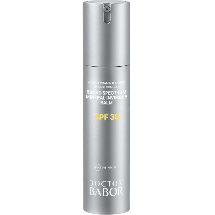 Doctor Babor Broad Spectrum Mineral Invisible Balm SPF 30 / Мінеральний сонцезахисний бальзам СПФ 30