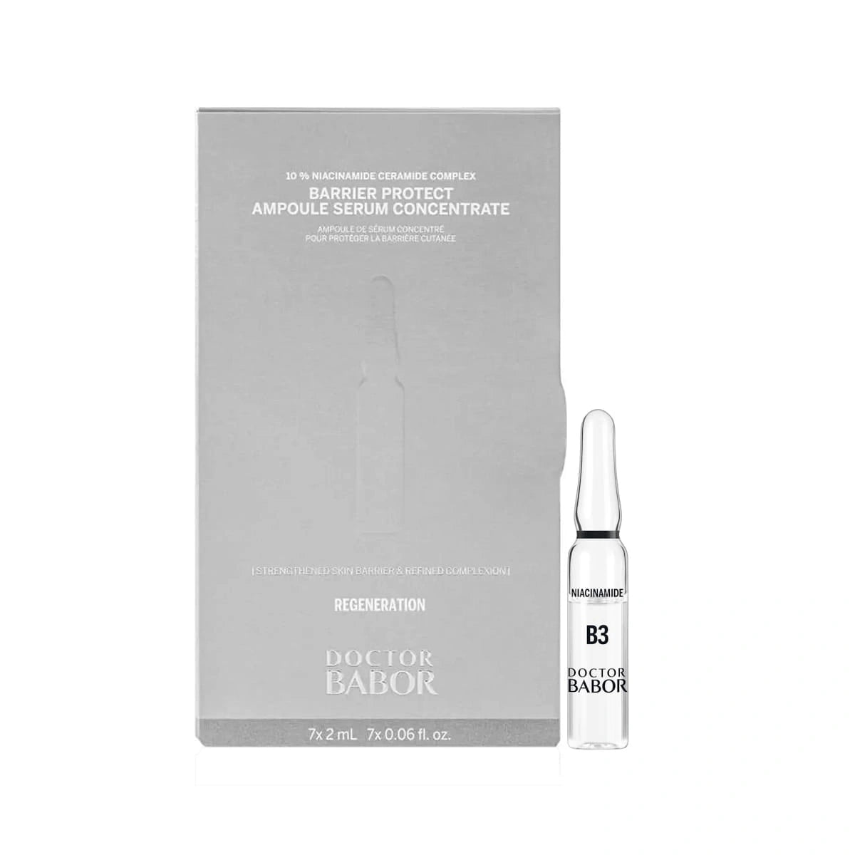 Doctor Babor Regeneration Barrier Protect Ampoule Serum Concentrate_B3 - Ампула-сироватка_B3 Захист шкірного барʼєру