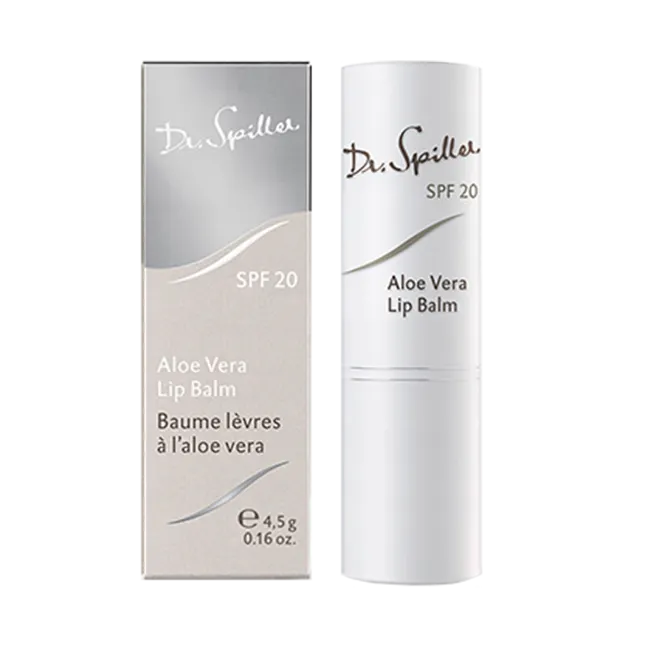 Бальзам для губ з алое вера SPF 20 Dr. Spiller Aloe Vera Lip Balm