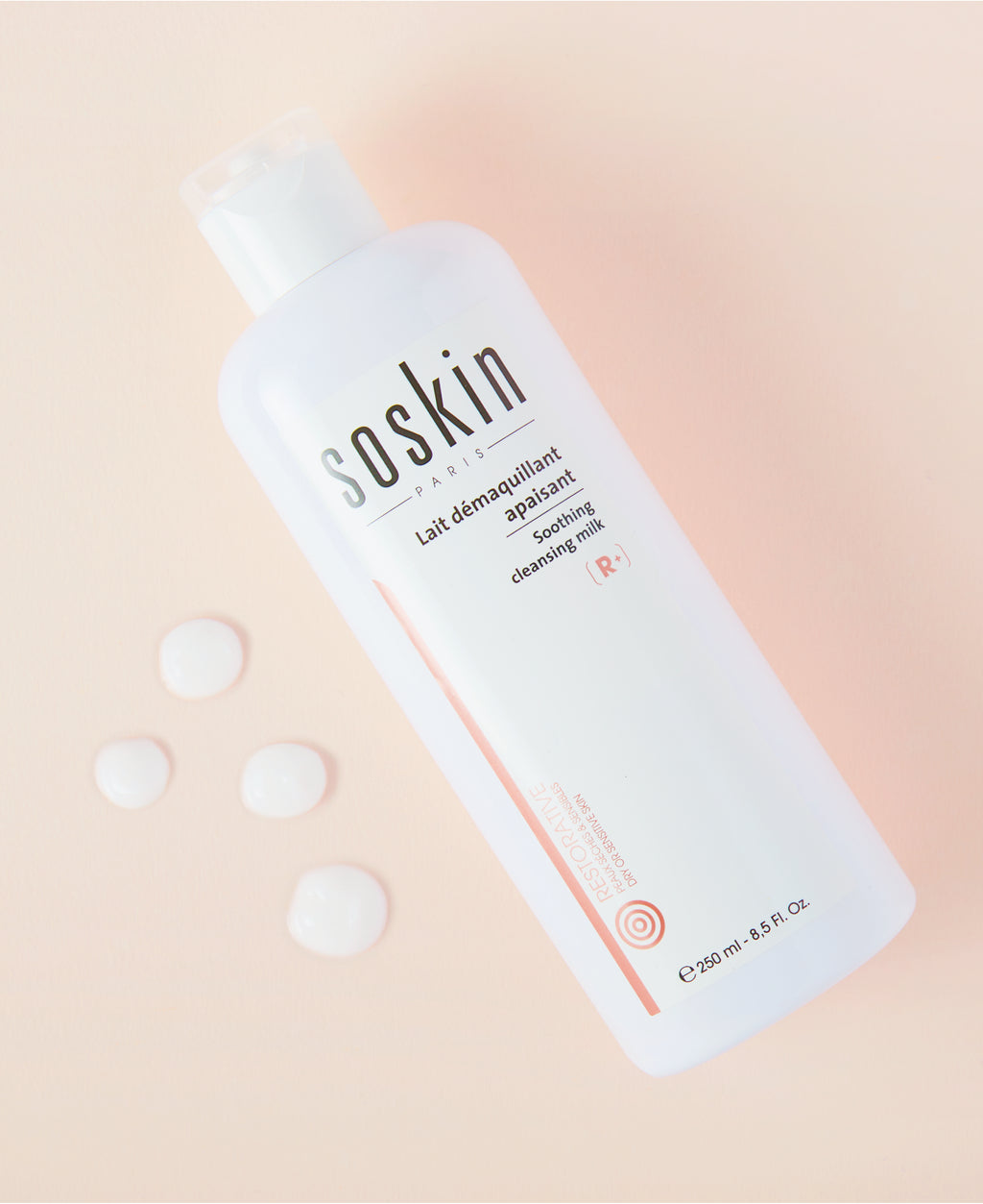Заспокійливе молочко для сухої та чутливої шкіри / Soothing cleansing milk
