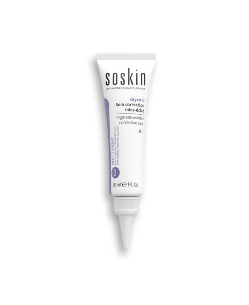Нічний коректуючий крем проти зморшок та пігментації / Glyco - C night cream