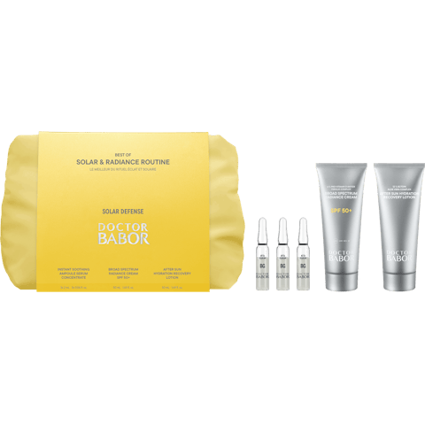 Doctor Babor Solar & Radiance Routine Set / Набір для захисту, зволоження та сяйва шкіри
