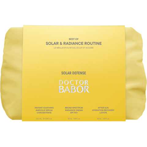 Doctor Babor Solar & Radiance Routine Set / Набір для захисту, зволоження та сяйва шкіри