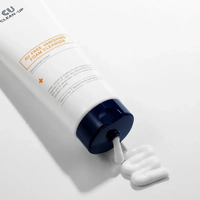 Clean-Up AV Free Vanishing Foam Cleanser  | Кремова  очищуюча пінка із каламіном та саліциловою  кислотою  Cuskin