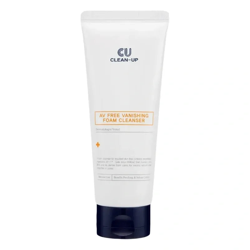 Clean-Up AV Free Vanishing Foam Cleanser  | Кремова  очищуюча пінка із каламіном та саліциловою  кислотою  Cuskin