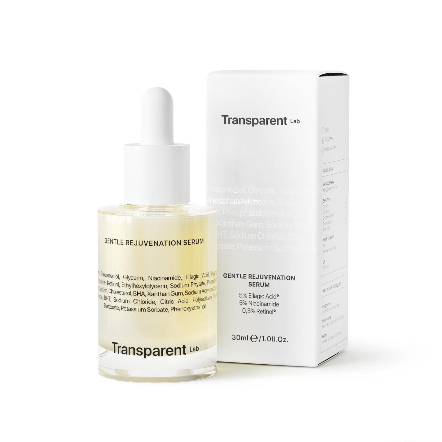 GENTLE REJUVENATION SERUM Освітлююча сироватка проти старіння