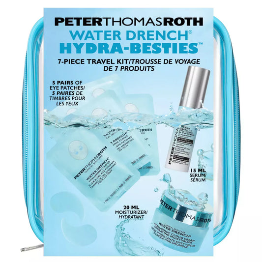 Peter Thomas Roth Water Drench Hydra Besties 7-Piece Travel Kit — набір для зволоження шкіри у тревел-форматі